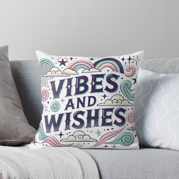 Item preview, Vibes and Wishes (Thoughts and Prayers) designed and sold by Picturit.