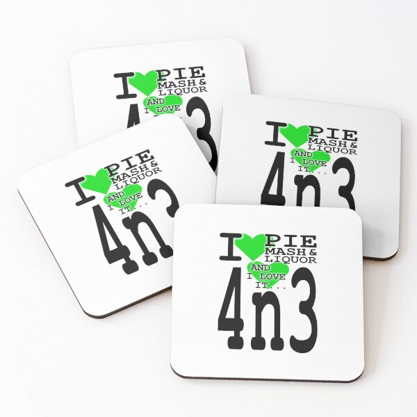 Item preview, I Love Traditional London Pie Mash & Liquor V4n3d designed and sold by RetrospectUK.