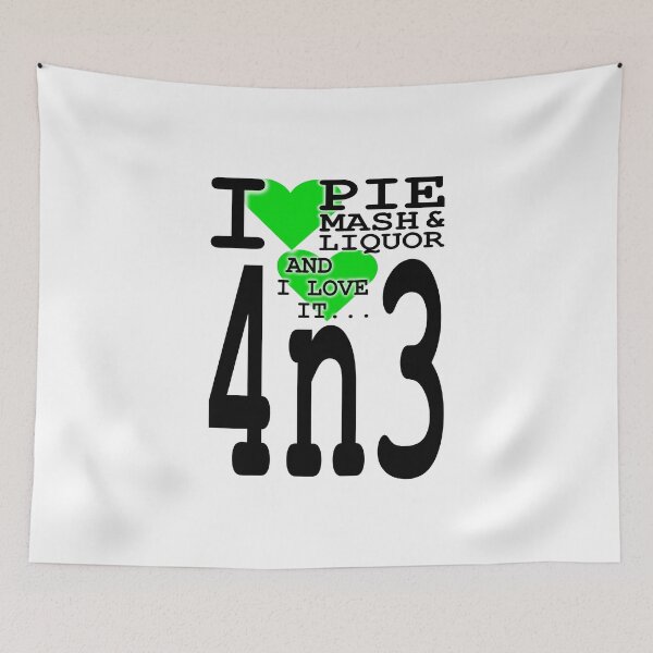 Item preview, I Love Traditional London Pie Mash & Liquor V4n3d designed and sold by RetrospectUK.