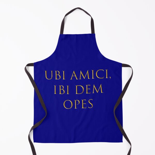 Item preview, Ubi Amici, Ibi Opes - Golden Latin Quote Design for Friends & Wealth designed and sold by Wisdom Wear.