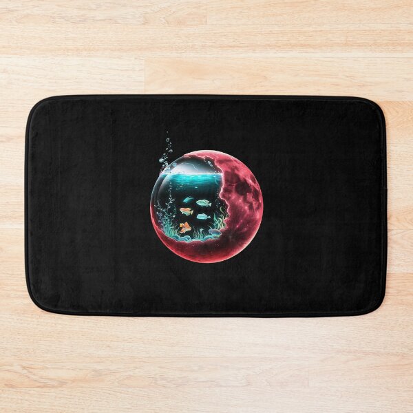 Item preview, Colorful fish tank dancing under the red moonlight! designed and sold by ATOTI.