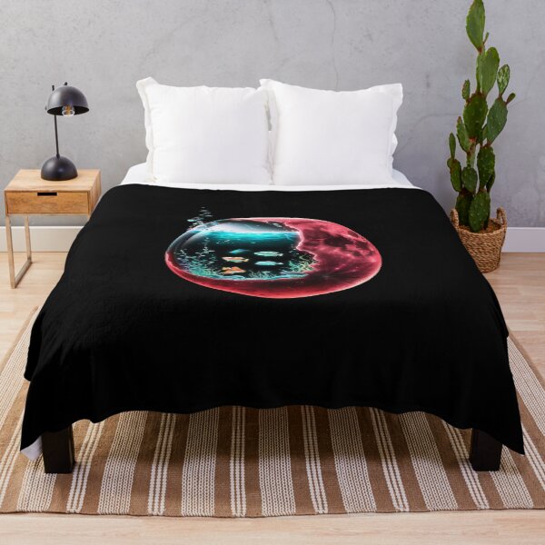 Item preview, Colorful fish tank dancing under the red moonlight! designed and sold by ATOTI.