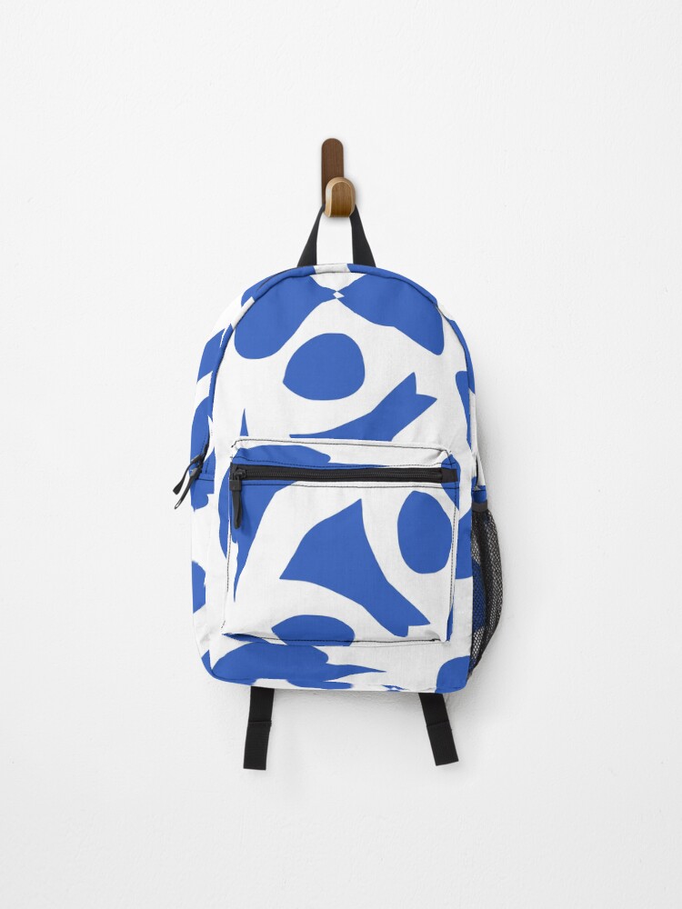 Thumbnail 1 of 3, Backpack, Blue pattern designed and sold by Pittstop.