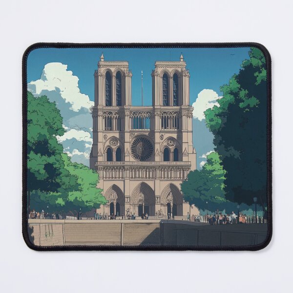 Item preview, Notre-Dame Basilica | Anime style designed and sold by ComicsFactory.