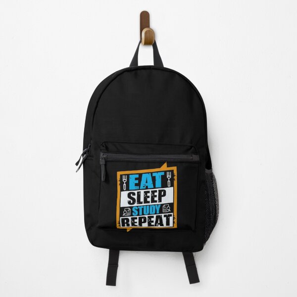Item preview, Eat Sleep Study Repeat – Funny Student Life Design designed and sold by BogskyShop.