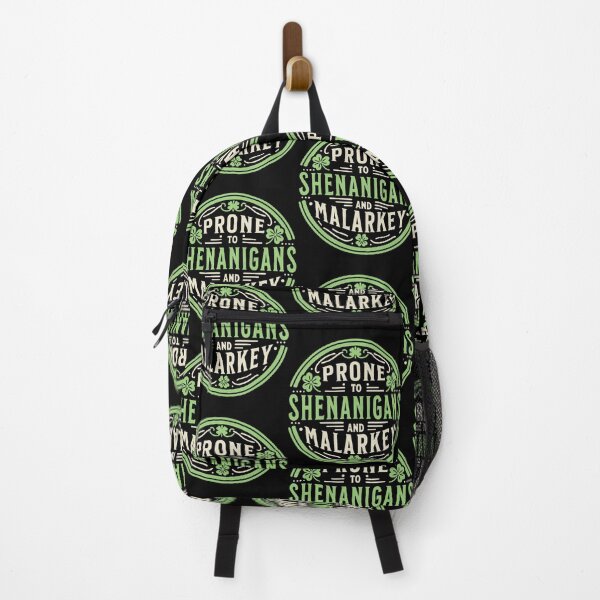 Item preview, Prone To Shenanigans & Malarkey Fun Clovers St Patrick's Day Funny designed and sold by Vincent-Cloud.