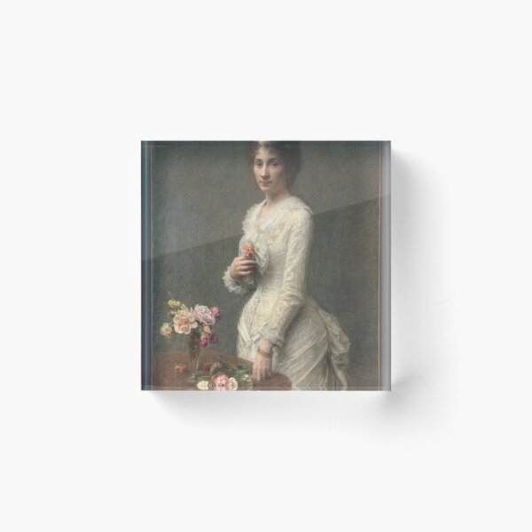 Item preview, Madame Lerolle, 1882. Henri Fantin-Latour (French, 1836–1904). Oil on fabric designed and sold by Vintage Designs +.