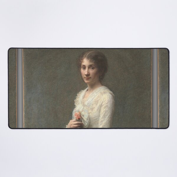 Item preview, Madame Lerolle, 1882. Henri Fantin-Latour (French, 1836–1904). Oil on fabric designed and sold by Vintage Designs +.