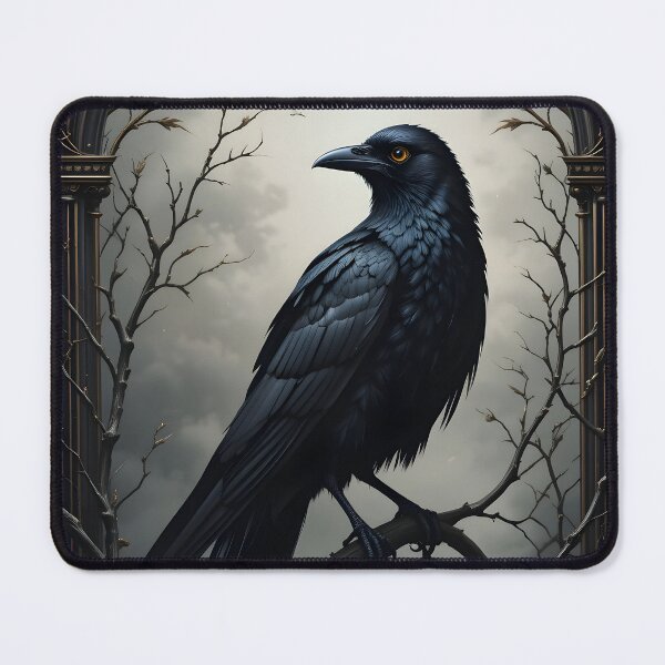 Item preview, Gothic Raven within a Elegant Arch designed and sold by robro31.