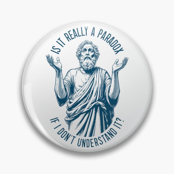 Item preview, Socrates Funny Philosophy Understanding Paradox Philosopher designed and sold by GrandeDuc.