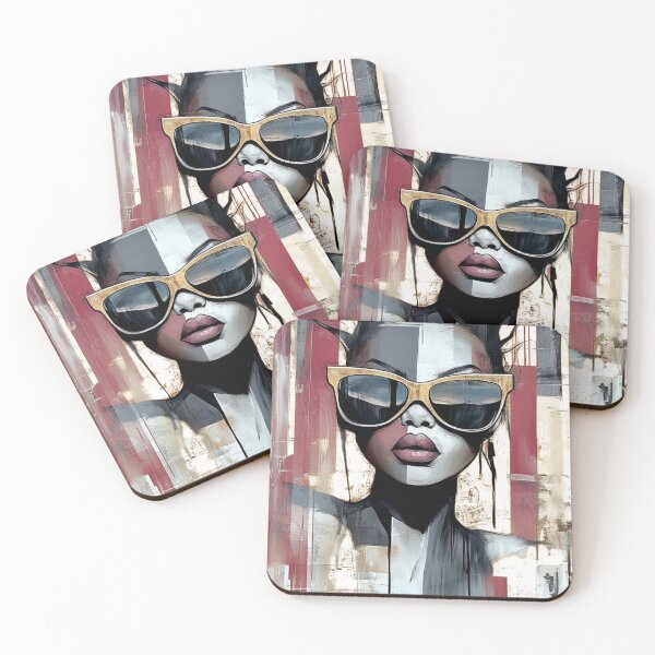Item preview, Grunge Girl With Glasses designed and sold by Shoot-The-Moon.