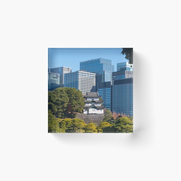 Vista previa del artículo con la obra «Torre de guardia Fujimi-Yagura en el Palacio Imperial de Tokio», diseñado y vendido por Pix4Japan.