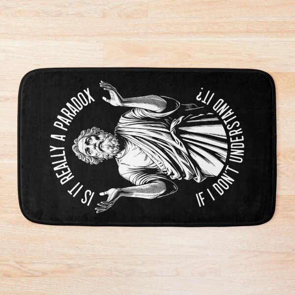 Item preview, Socrates Funny Philosophy Understanding Paradox Philosopher designed and sold by GrandeDuc.