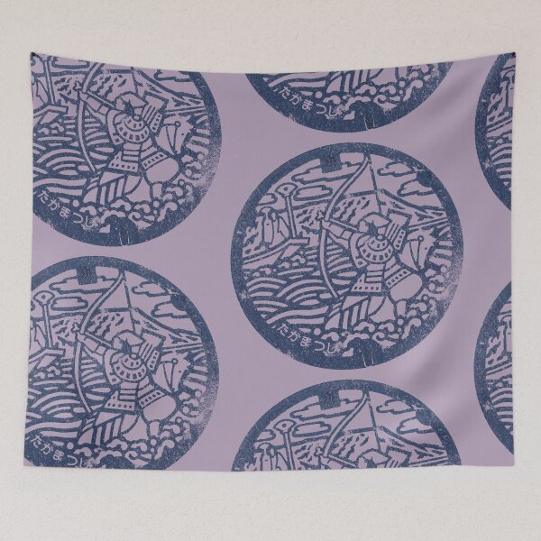 Item preview, TAKAMATSU KAGAWA MANHOLE COVER designed and sold by PIXLTEES.