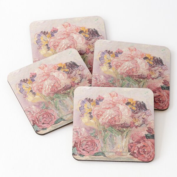Item preview, Painting Impressionist Flowers designed and sold by DAMADRAMA.