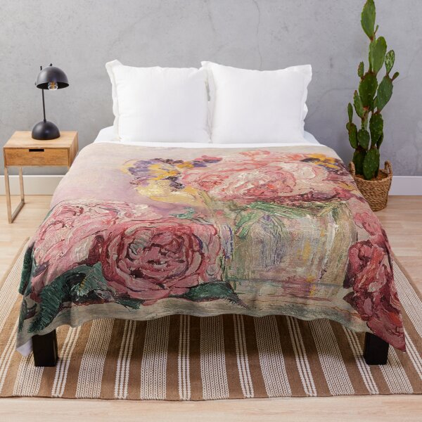 Item preview, Painting Impressionist Flowers designed and sold by DAMADRAMA.