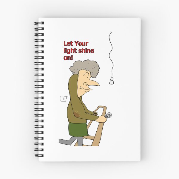 Item preview, Shine on! cartoon design designed and sold by Grant Wilson.