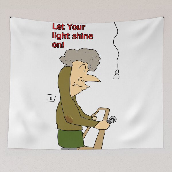 Item preview, Shine on! cartoon design designed and sold by Grant Wilson.
