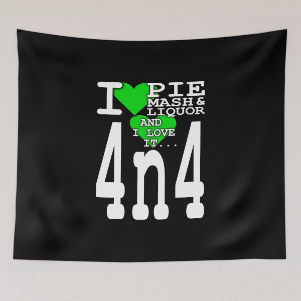 Item preview, I Love Traditional London Pie Mash & Liquor V4n4b designed and sold by RetrospectUK.