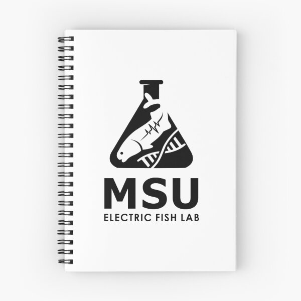 Item preview, MSU EFISHLAB BW Logo designed and sold by MSU Electric Fish Lab.