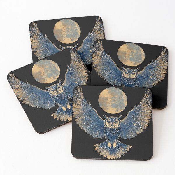 Item preview, Owl in the Night designed and sold by BlissxPals.