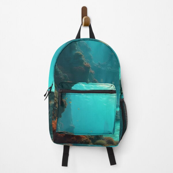 Item preview, underwater steampunk scene. The city beneath the sea designed and sold by vividcrucibledesigns.
