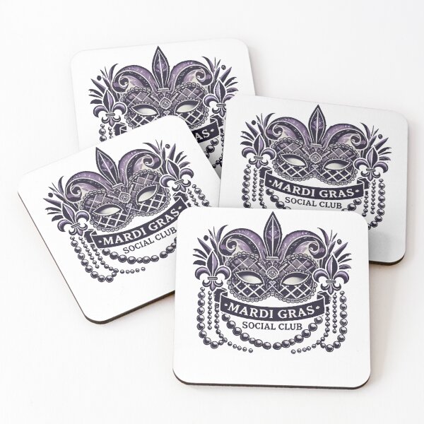 Artikelvorschau, Mardi Gras Vintage Stil Social Club Maske entworfen und verkauft von LuminOrb.