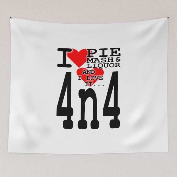 Item preview, I Love Traditional London Pie Mash & Liquor V4n4c designed and sold by RetrospectUK.