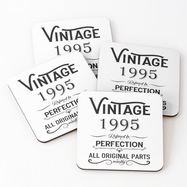 Item preview, Born in 1995 birth year vintage 30th birthday gift designed and sold by Alexaltay.