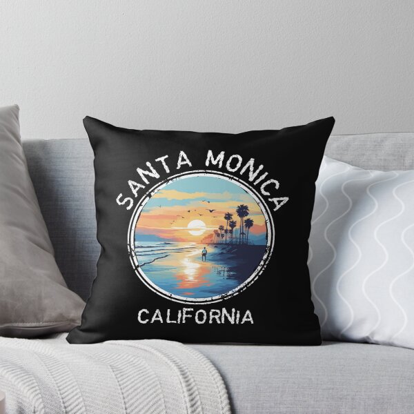 Item preview, Santa Monica - California (with White Lettering) designed and sold by VelvetRoom.