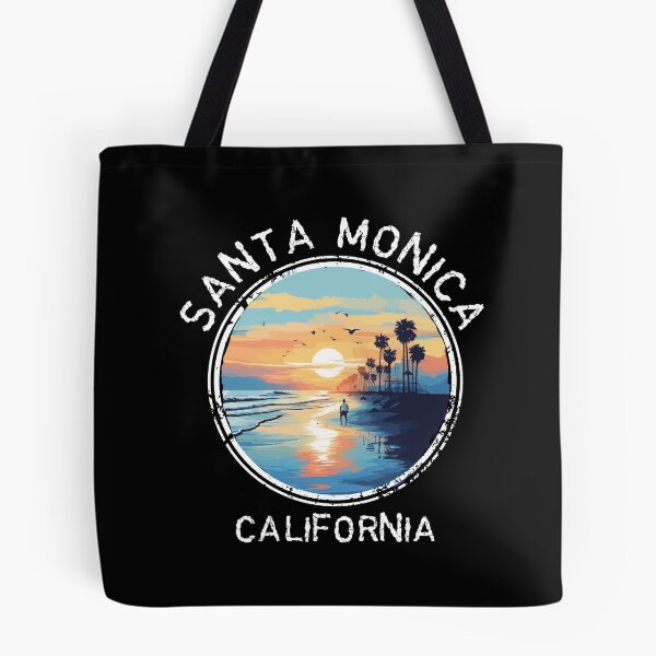 Item preview, Santa Monica - California (with White Lettering) designed and sold by VelvetRoom.