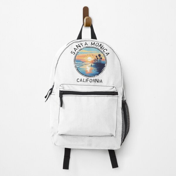 Item preview, Santa Monica - California (with Black Lettering) designed and sold by VelvetRoom.