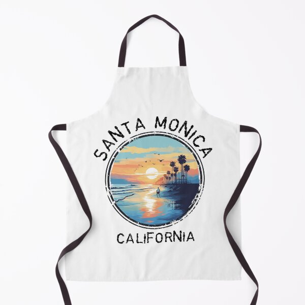 Item preview, Santa Monica - California (with Black Lettering) designed and sold by VelvetRoom.