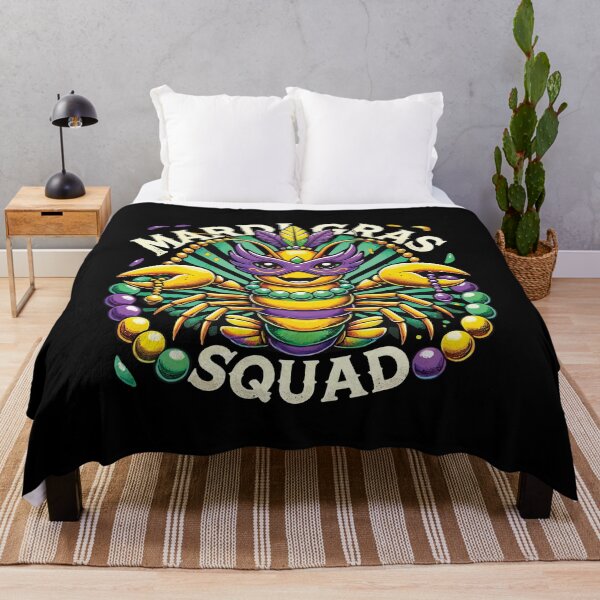 Item preview, Vibraciones festivas del equipo Mardi Gras Crayfish designed and sold by LuminOrb.