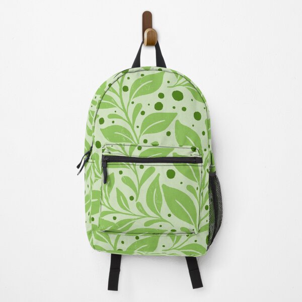 Item preview, Curvy leaves in lush green designed and sold by kalaauniverse_art_studio.