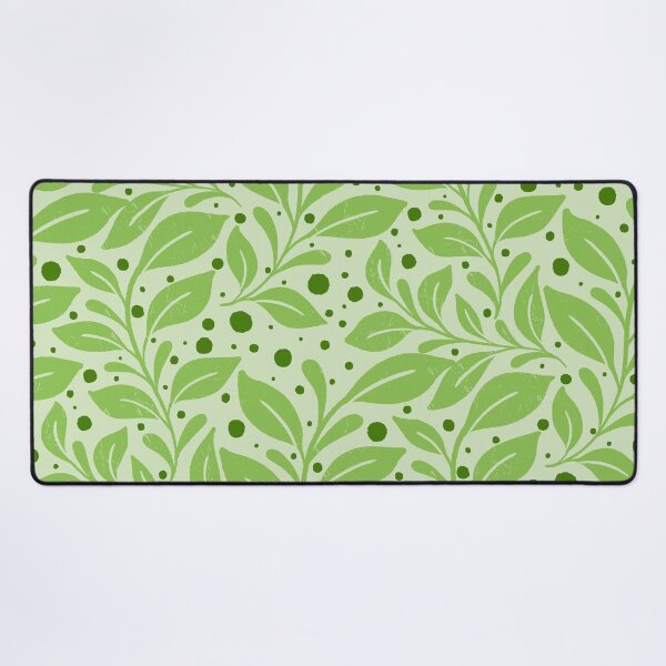 Item preview, Curvy leaves in lush green designed and sold by kalaauniverse_art_studio.