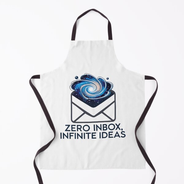 Item preview, Zero Inbox, Infinite Ideas: Email Inbox Galaxy Sticker designed and sold by zoughlal.