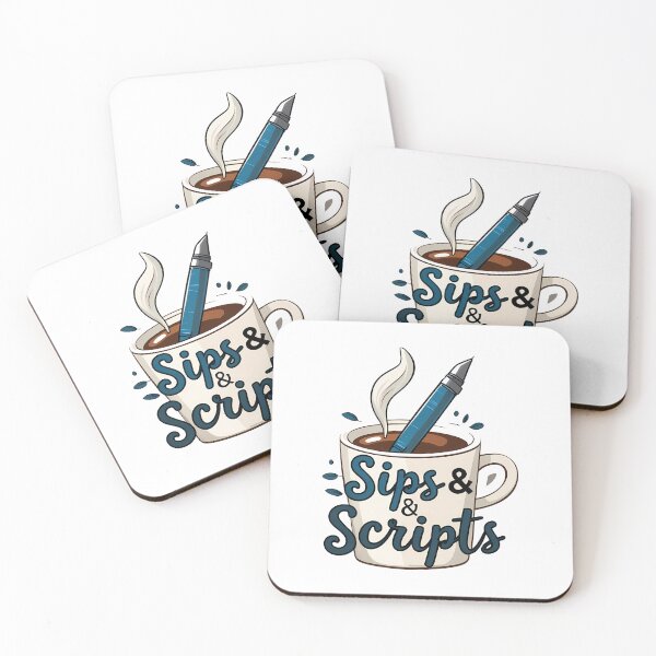 Item preview, Sips & Scripts: Coffee Fuel for Creatives designed and sold by zoughlal.