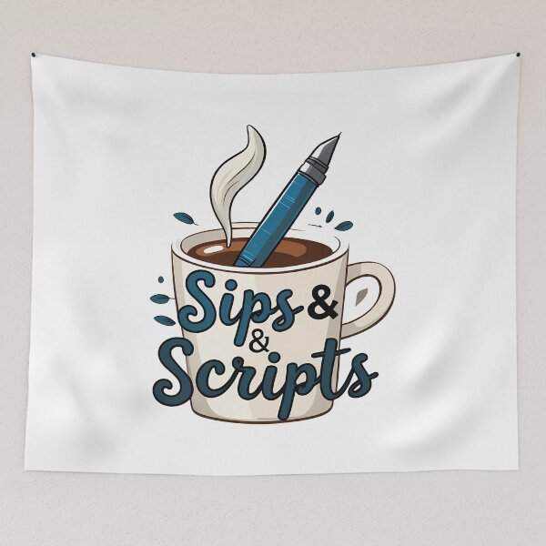 Item preview, Sips & Scripts: Coffee Fuel for Creatives designed and sold by zoughlal.
