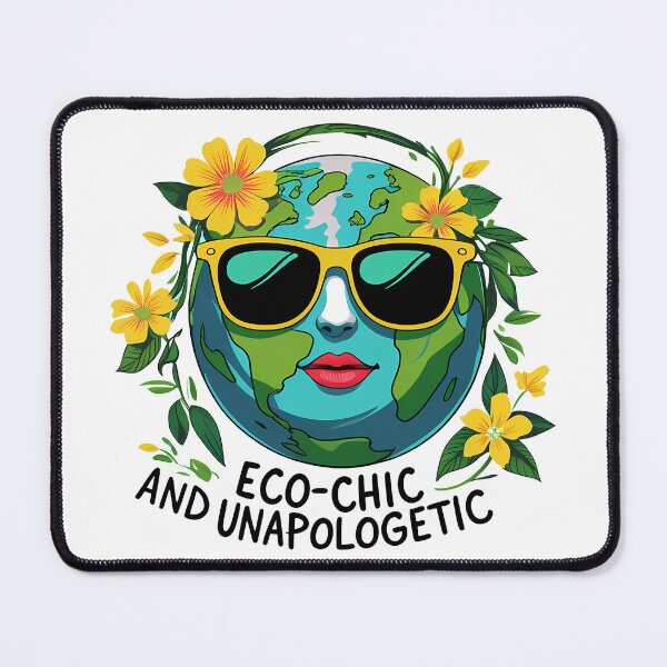 Item preview, Eco-Chic and Unapologetic: Bold Earth with Sunglasses & Florals designed and sold by zoughlal.