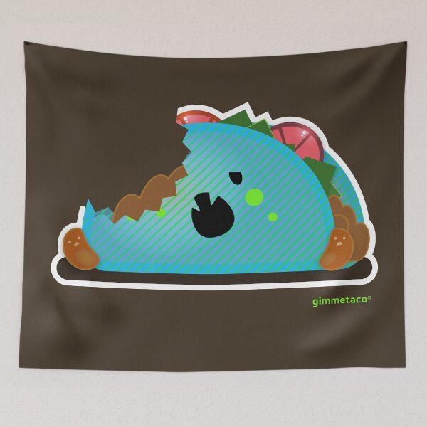 Artikelvorschau, Zombie-Taco Kawaii Taco-Zeit entworfen und verkauft von covetedcove.