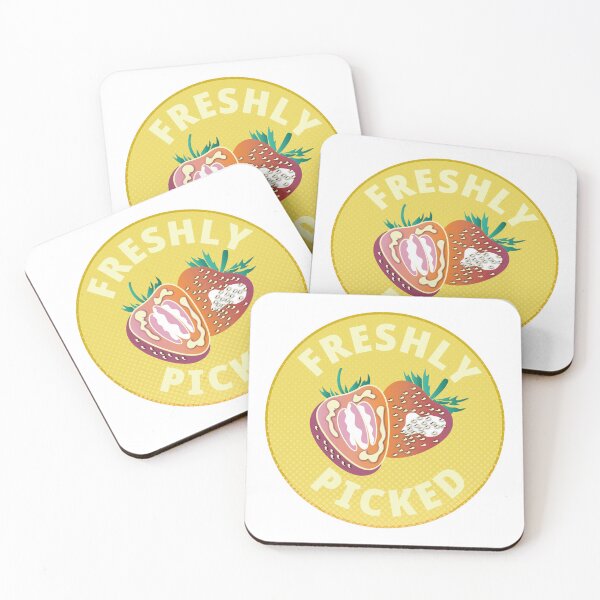 Item preview, Freshly Picked Strawberry Sticker. designed and sold by GHRT.