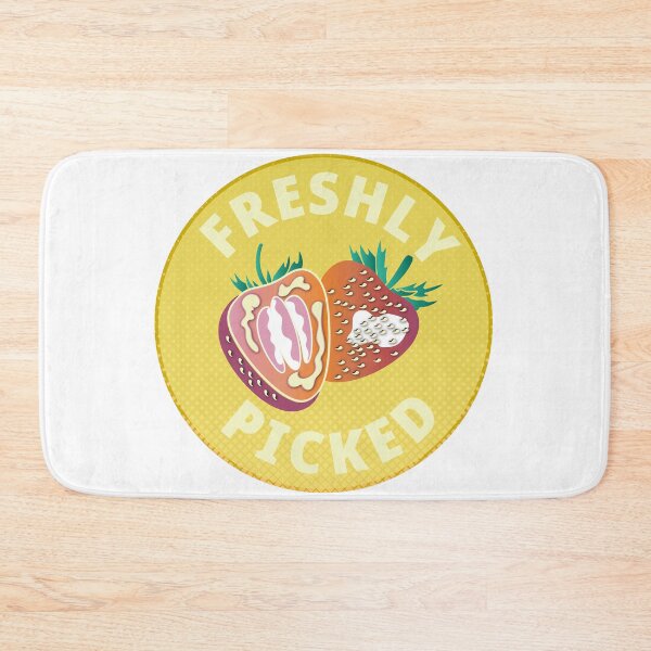 Item preview, Freshly Picked Strawberry Sticker. designed and sold by GHRT.