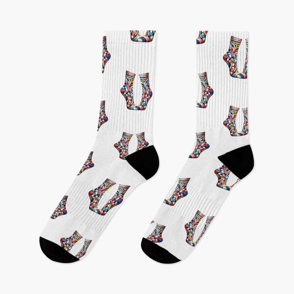 Item preview, Rock Your Socks World Down Syndrome Day Colorful Socks designed and sold by Creat-Des.