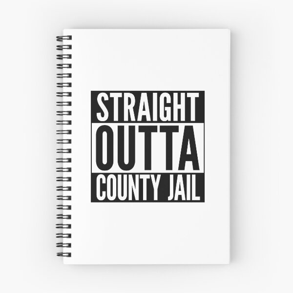 Item preview, Straight Outta County Jail designed and sold by creativecurly.