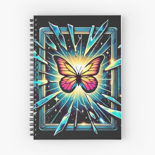 Item preview, Breaking Free Butterfly Glass Symbolic Art designed and sold by Desireehaz.