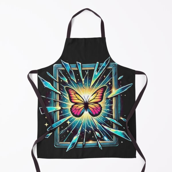 Item preview, Breaking Free Butterfly Glass Symbolic Art designed and sold by Desireehaz.