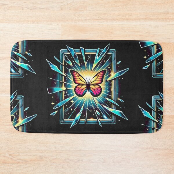 Item preview, Breaking Free Butterfly Glass Symbolic Art designed and sold by Desireehaz.
