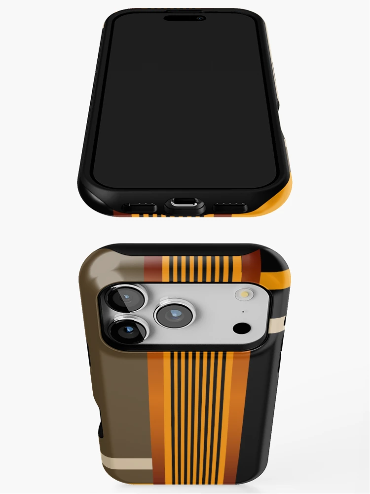 Thumbnail 3 of 4, iPhone Case, Cool Symmetrical Line Patterns designed and sold by RGSMOOTHFINGER.