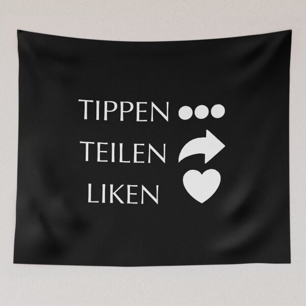 Item preview, tippen teilen liken designed and sold by Pezi-Creation.